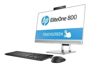 Máy tính để bàn HP EliteOne 800 G4 Touch 4ZU50PA - Intel Core i7-8700, 16GB RAM, HDD 1TB, Intel UHD Graphics, 23.8 inch