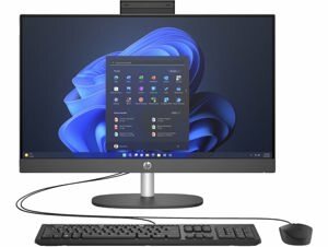 Máy tính để bàn HP ProOne 245 G10 AIO 8W327PA - AMD Ryzen 5 7520U, 8GB RAM, SSD 512GB, ADM Radeon Vega, 23.8 inch