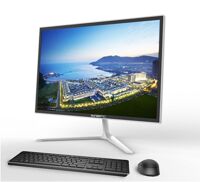 Máy tính để bàn SingPC M19i3672 - Intel core i3-6100, 4GB RAM, SSD 256GB, Intel UHD Graphics 630, 19 inch