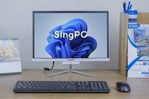 Máy tính để bàn SingPC M19Ki382 - Intel core i3-10100, 8GB RAM, SSD 256GB, Intel UHD Graphics 630, 19 inch