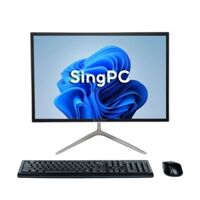 Máy tính để bàn TechPro SingPC M22Vi31282-W - Intel Core i3-12100, RAM 8GB, SSD 256GB, Intel UHD Graphics 730, 21.5 inch