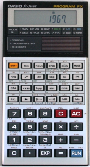 Máy tính khoa học Casio FX3400