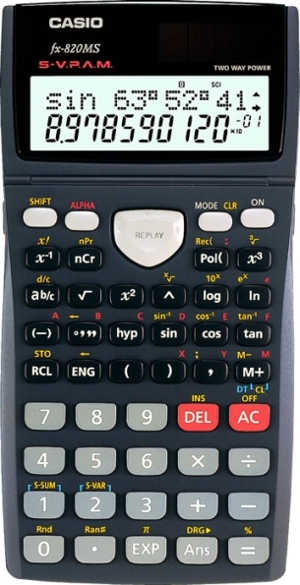 Máy tính khoa học Casio FX820MS