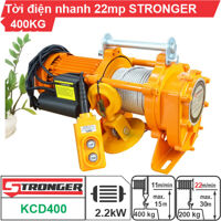 Máy tời nhanh xây dựng Stronger KCD400