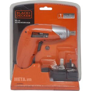 Máy vặn vít dùng pin Black & Decker KC3610