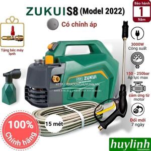 Máy xịt rửa xe chỉnh áp Zukui S8 - 3000W