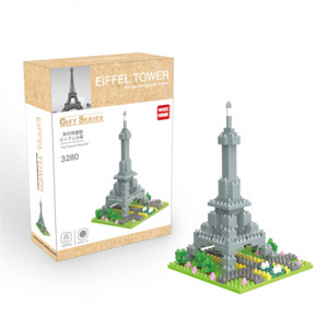 Ghép hình Mega Block - Tháp Eiffel 3280