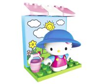 Bộ lắp ráp khu vườn của Hello Kitty Mega Bloks 10854