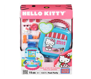 Bộ lắp ráp Pool Party Hello Kitty Mega Bloks 10875