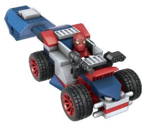 Bộ lắp ráp xe đua của Spider Man Mega Bloks 91324