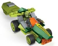 Bộ lắp ráp xe đua của Lizard Mega Bloks 91325