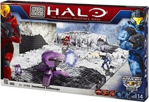 Snowbound Battlescape Mega Bloks 97068U