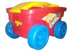 Bộ lắp ráp Xe kéo Mega Bloks Wagon with 10pc