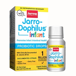 Men vi sinh Jarro – Dophilus Probiotics Infant - Hỗ trợ tiêu hóa, đẩy đờm (Cho bé từ 0-6 tháng)