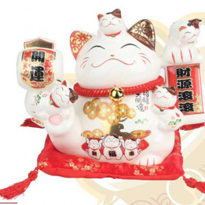 Mèo may mắn Nhật Bản Maneki Neko 14153