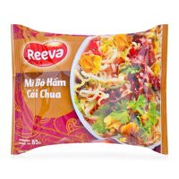 Mì bò hầm cải chua 3 Miền Reeva gói 85g