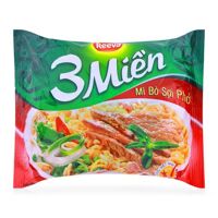 Mì bò sợi phở 3 Miền Reeva gói 65g