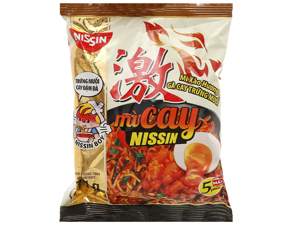 Mì cay Nissin hương vị gà cay trứng muối 71g