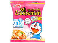 Mì Doraemon tôm gà tỏi phi gói 63g