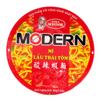 Mì ly lẩu Thái tôm Modern 65gr