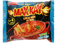 Mì nấu Maxkay hương vị hải sản gói 80g