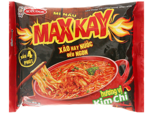 Mì nấu Maxkay vị kim chi gói 80g