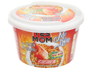 Mì trộn Yes Mom hương vị cua xốt kiểu Singapore tô 116g