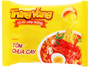 Mì Trứng Vàng tôm chua cay gói 65g