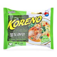 Mì vị gà Koreno Paldo gói 100g