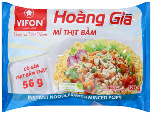 Mì Vifon Hoàng Gia thịt bằm gói 120g