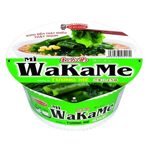 Mì Wakame hương vị tương mè Acecook bát 84g