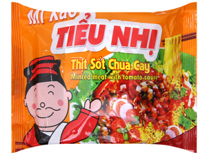 Mì xào Tiểu Nhị thịt sốt chua cay gói 72g