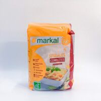 Mì xoắn lứt hữu cơ Markal gói 500g