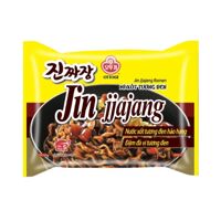 Mì xốt tương đen Jin Jjajang Ramen Ottogi thùng 20 gói x 135g