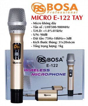 Micro bosa Karaoke E122