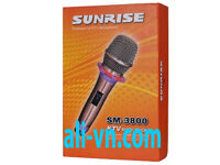 Micro karaoke có dây Sunrise SM-3800