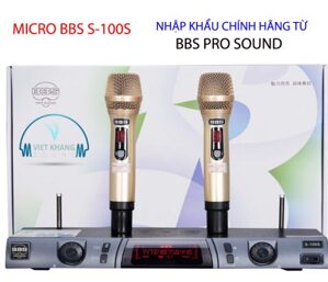 Micro không dây BBS 6 số S-100S