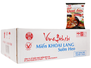 Miến khoai lang sườn heo Vina Bích Chi - Thùng 30 gói 60g