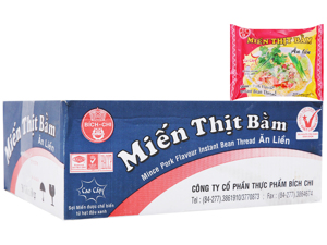 Miến thịt bằm Vina Bích Chi - Thùng 30 gói 60g