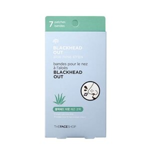 Miếng lột mụn The face shop Volcanic Clay Black Head Aloe Nose Strips