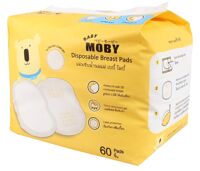 Miếng lót thấm sữa Baby Moby - 60 miếng