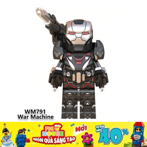 Đồ chơi lắp ráp Minifigure Siêu Anh Hùng War Machine WM791