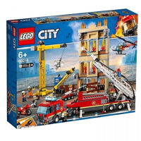 Mô hình đồ chơi lắp ráp Lego city - Đội cứu hoả thành phố 60216