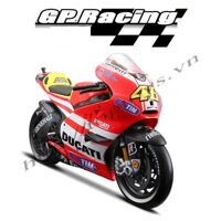 Mô hình đồ chơi Maiso xe MotoGP số 46 đội DUCATI 2011