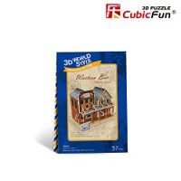 Mô Hình Giấy Western Bar Cubic Fun W3122h