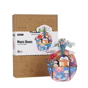 Mô hình hộp nhạc công viên biển - Ocean Park Music Box AMD51 Robotime
