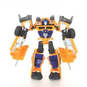 Mô hình huffer hasbro - robot biến hình transformer beast hunters