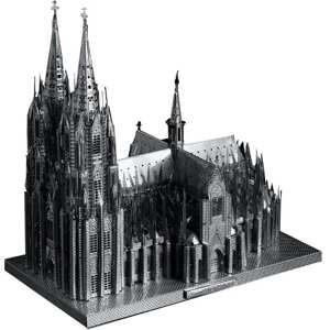 Mô hình kim loại lắp ráp 3D Cologne Cathedral (Nhà Thờ Chính Tòa Cologne) Microworld MP518