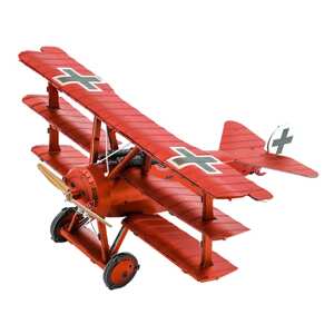 Mô hình kim loại lắp ráp 3D Fokker DR.I Triplane (Máy Bay Tiêm Kích Fokker) Metal Head MP928