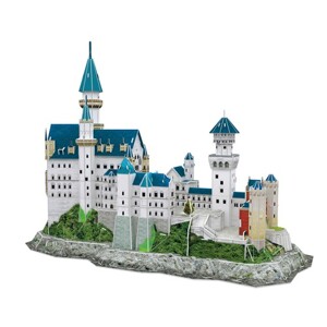 Mô Hình Kim Loại Lắp Ráp 3D Metal Mosaic Lâu đài Neuschwanstein